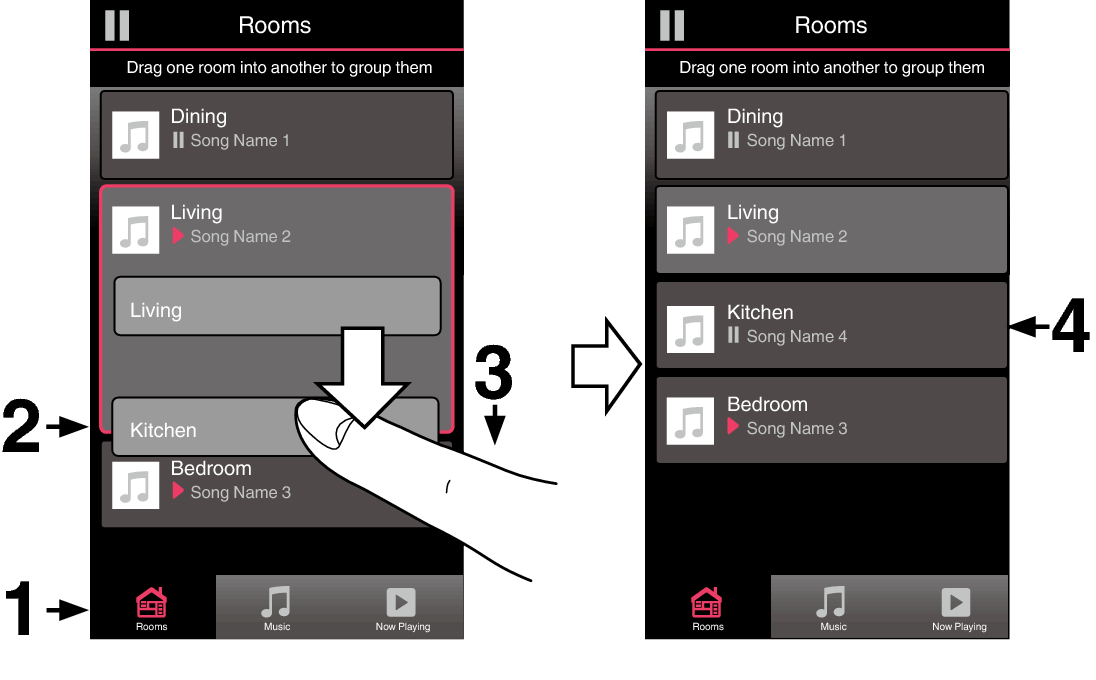 Listening Ungrouping Room